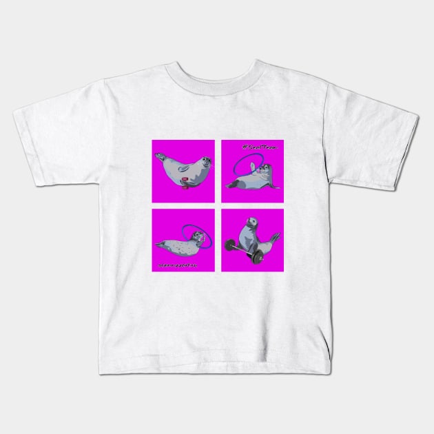 Dream Team Kids T-Shirt by Ocennyy